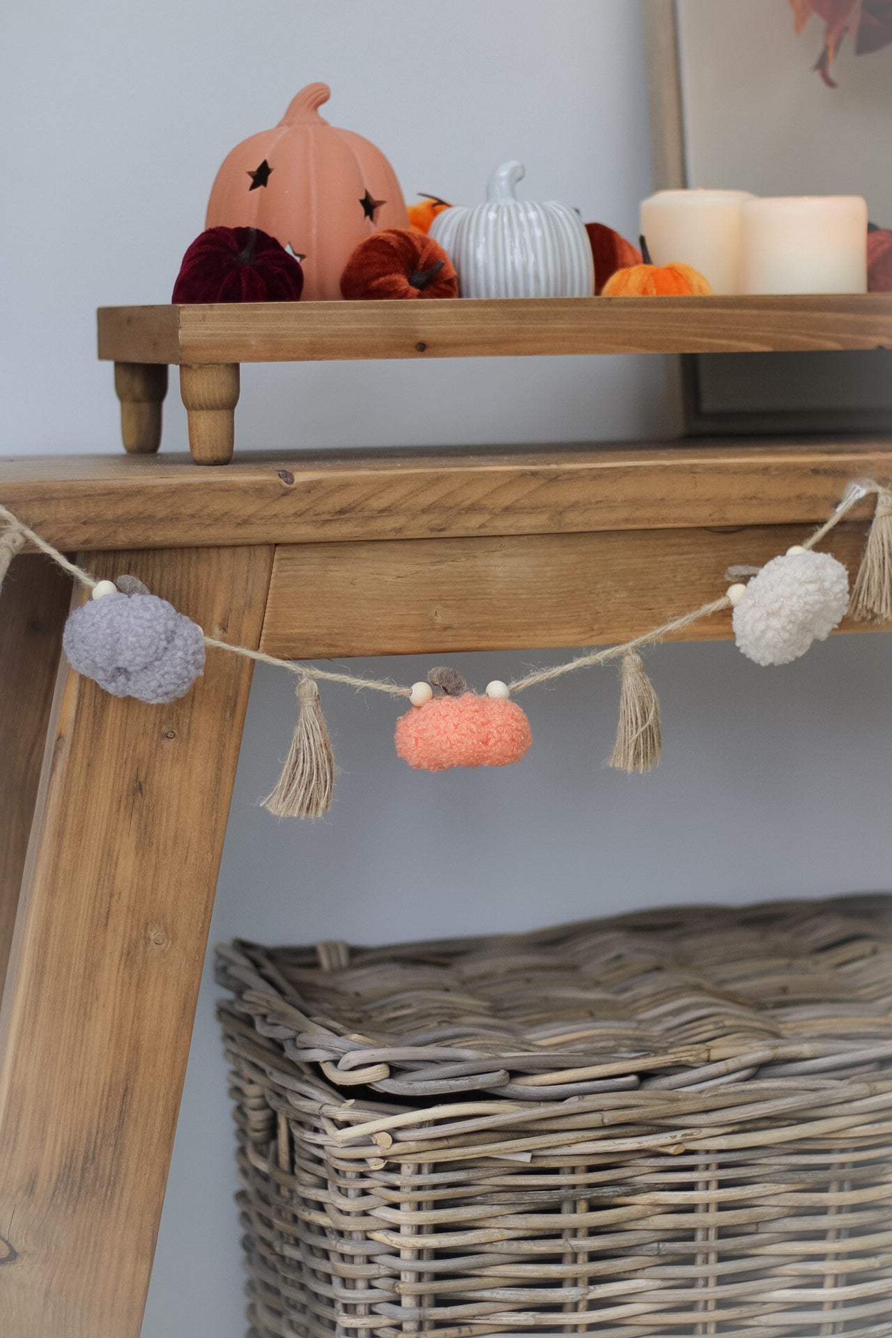 Boucle Pumpkin Garland