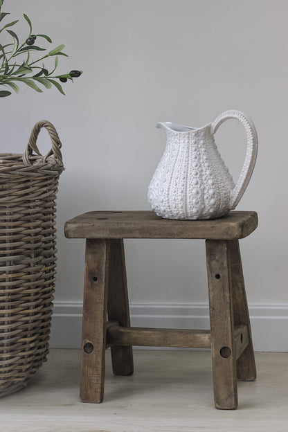 Rustic Wooden Stool