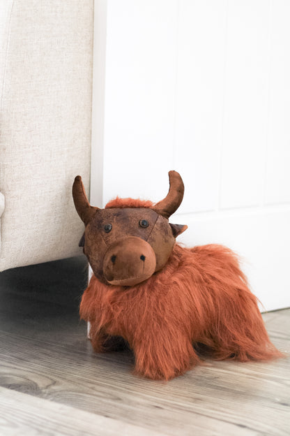 Highland Cow Doorstop