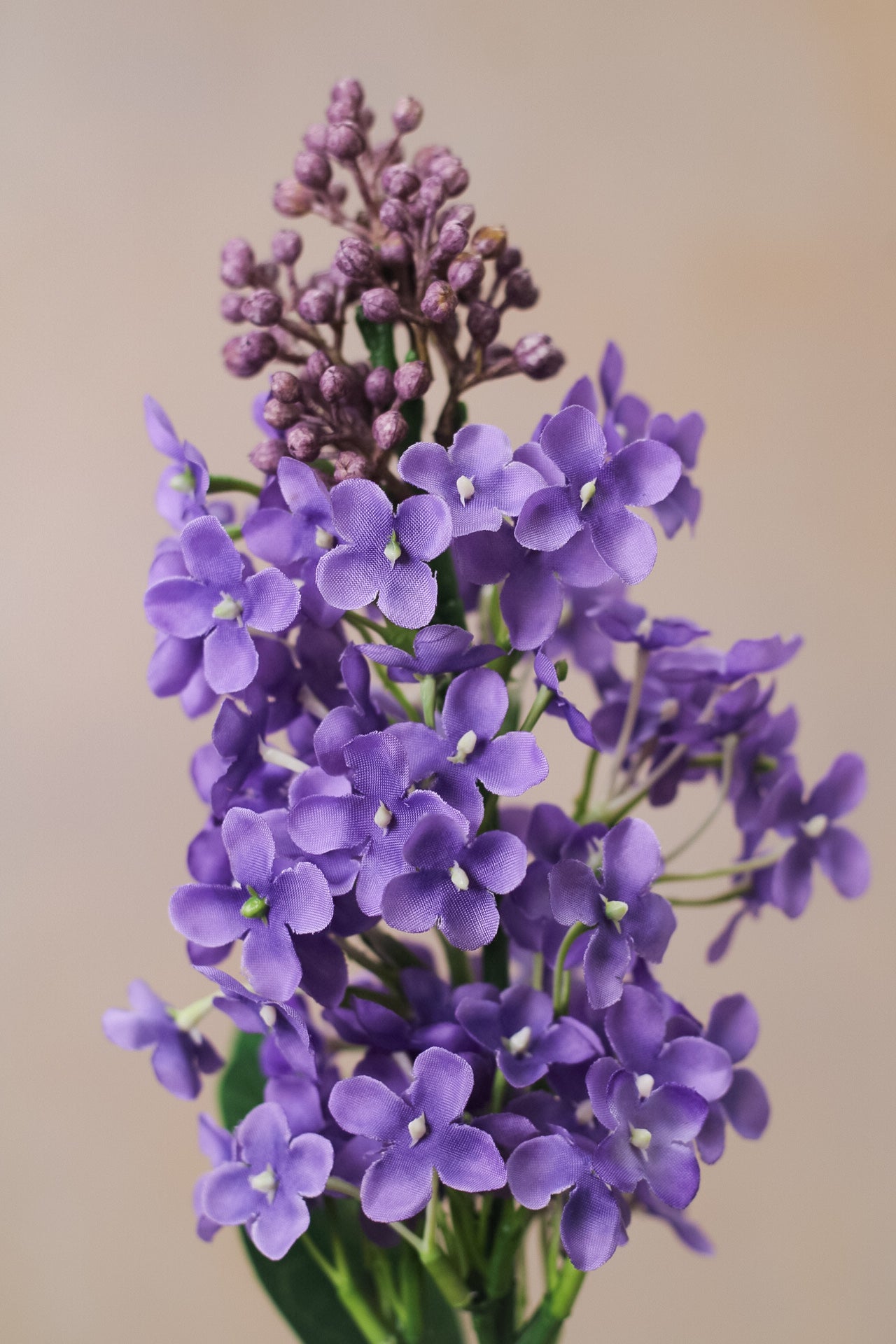 Faux Purple Lilac Stem