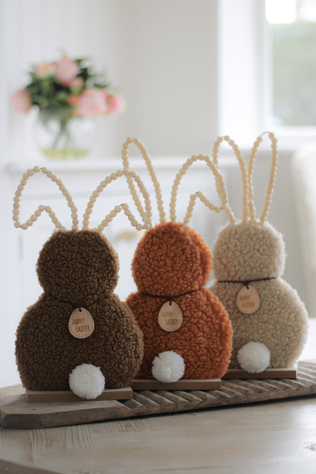 Beaded Sherpa Bunny