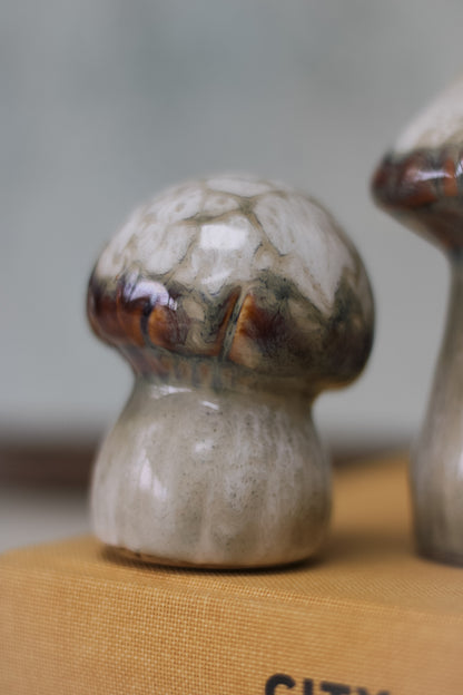 Beige Porcelain Mushrooms 003