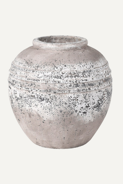 Belmont Distressed Stone Vase