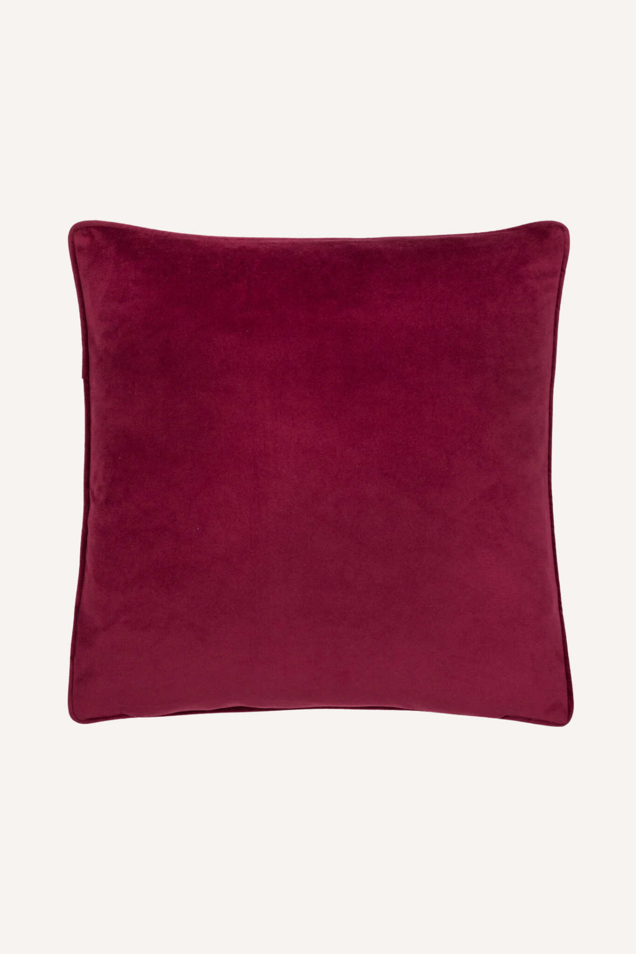 Burgundy Bows Silk Printed Cushion for cosy home decor