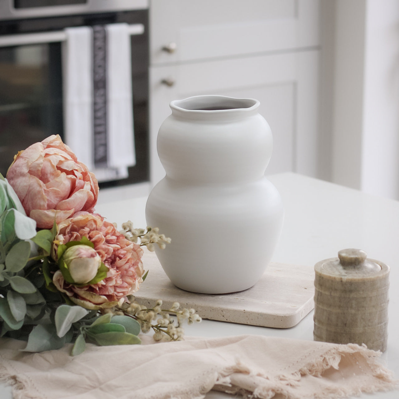 Parnham Marble Jar with Lid