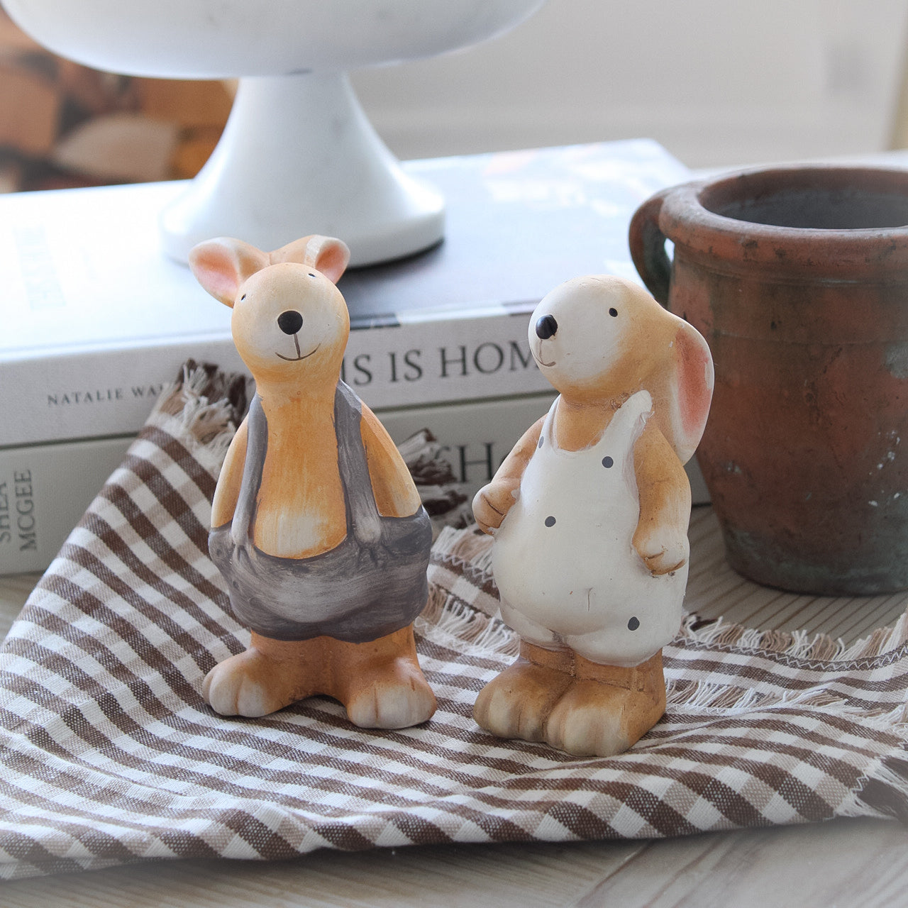 Rustic Bunnies | Set of 2