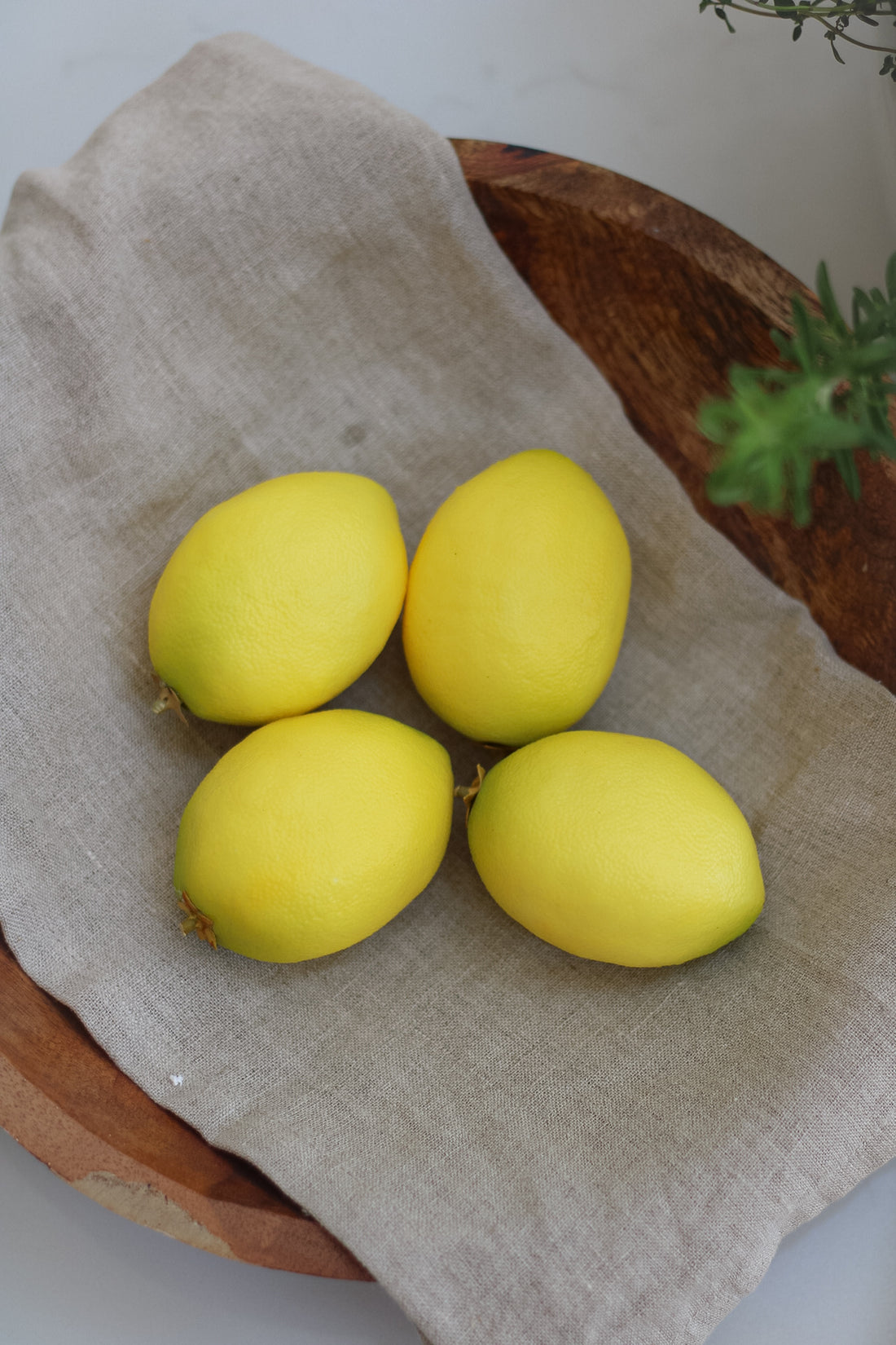 Decorative Faux Lemon