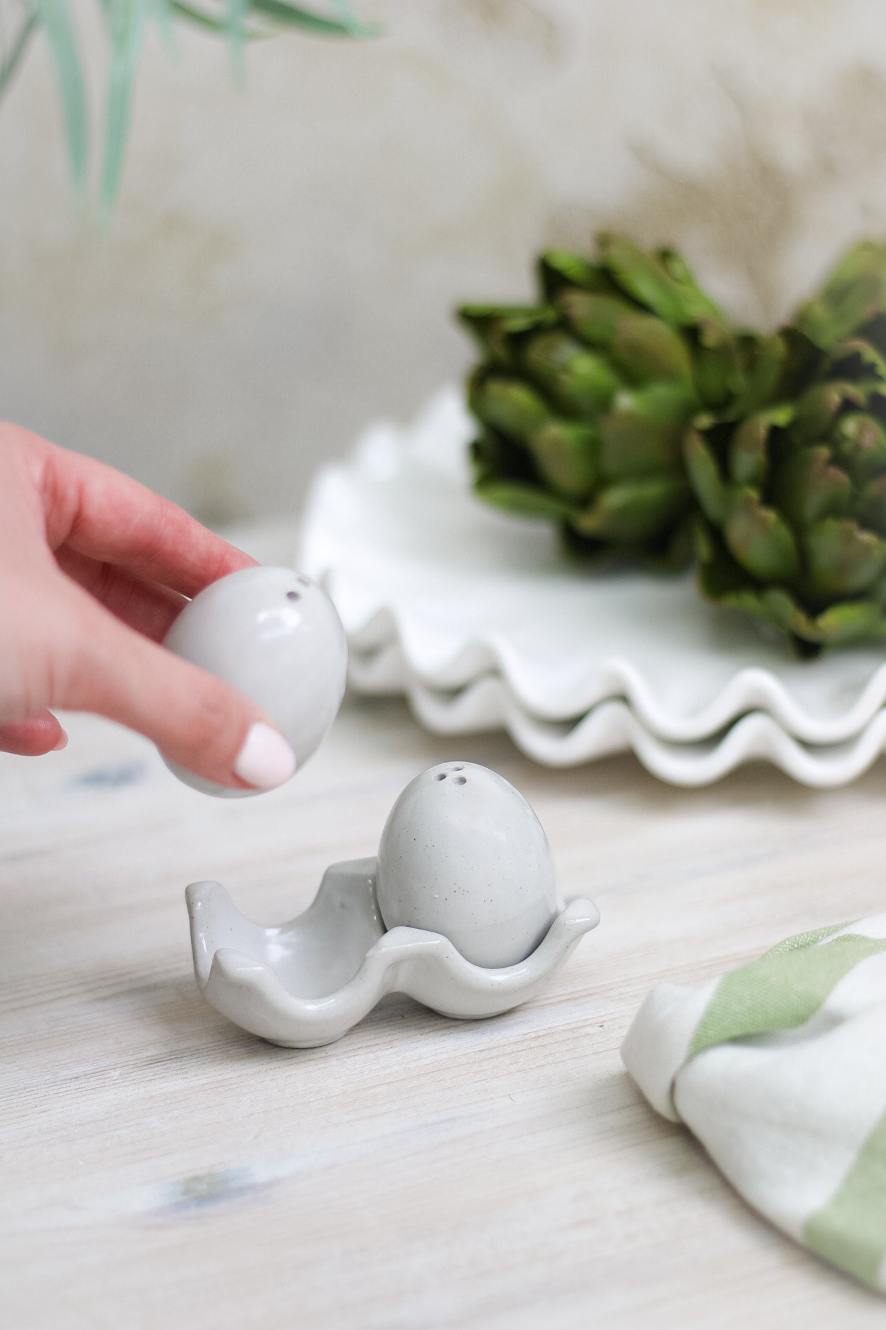 Egg Box Salt &amp; Pepper Set