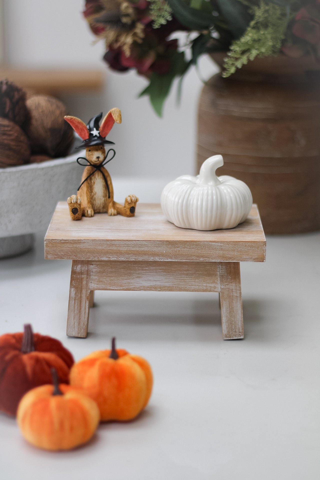 Natural Mini Rustic Styling Bench