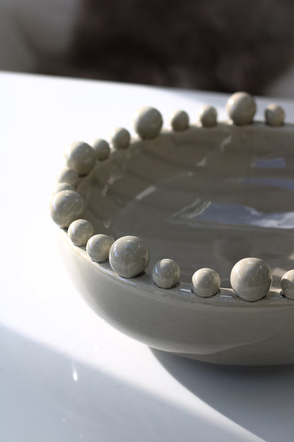 Grey Bobble Bowl