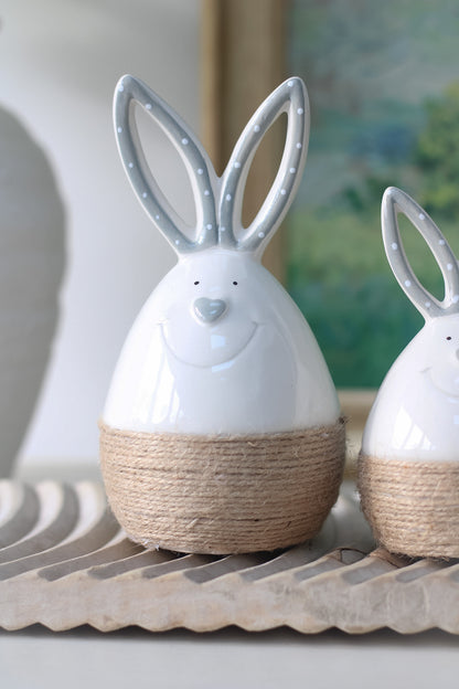 Ceramic Bunny Egg