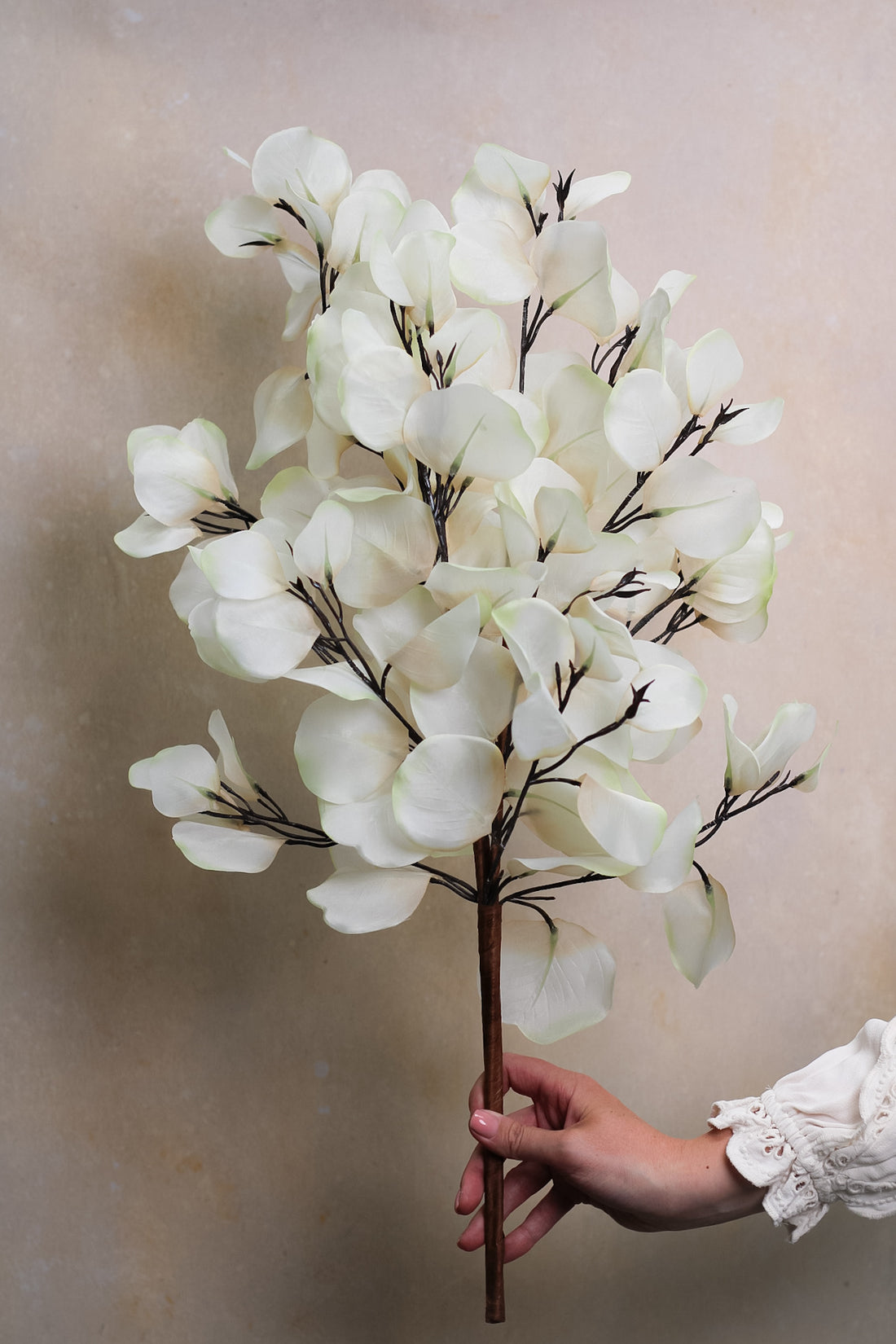 Faux Bleached Eucalyptus Bouquet