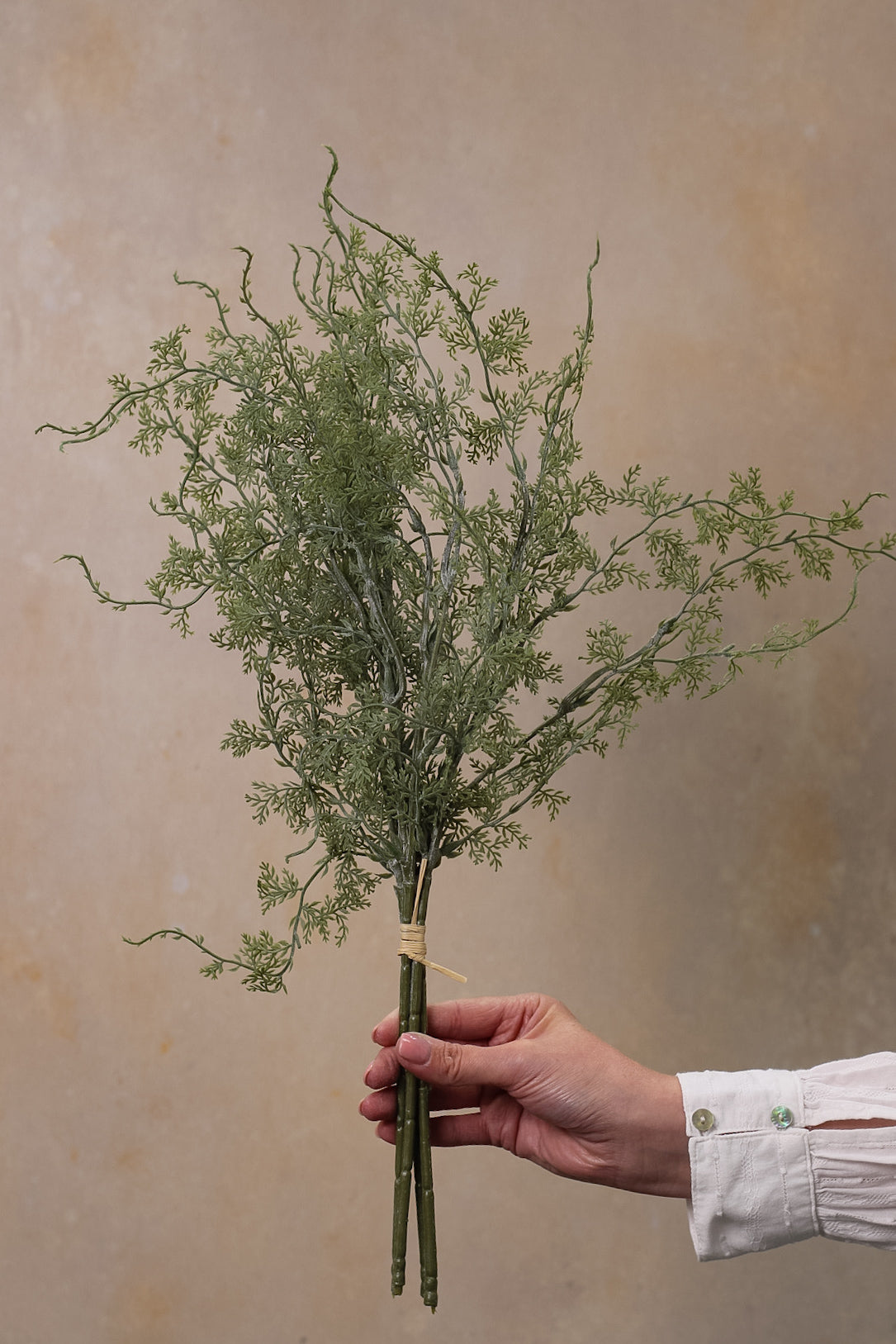 Faux Wispy Asparagus Fern Bunch