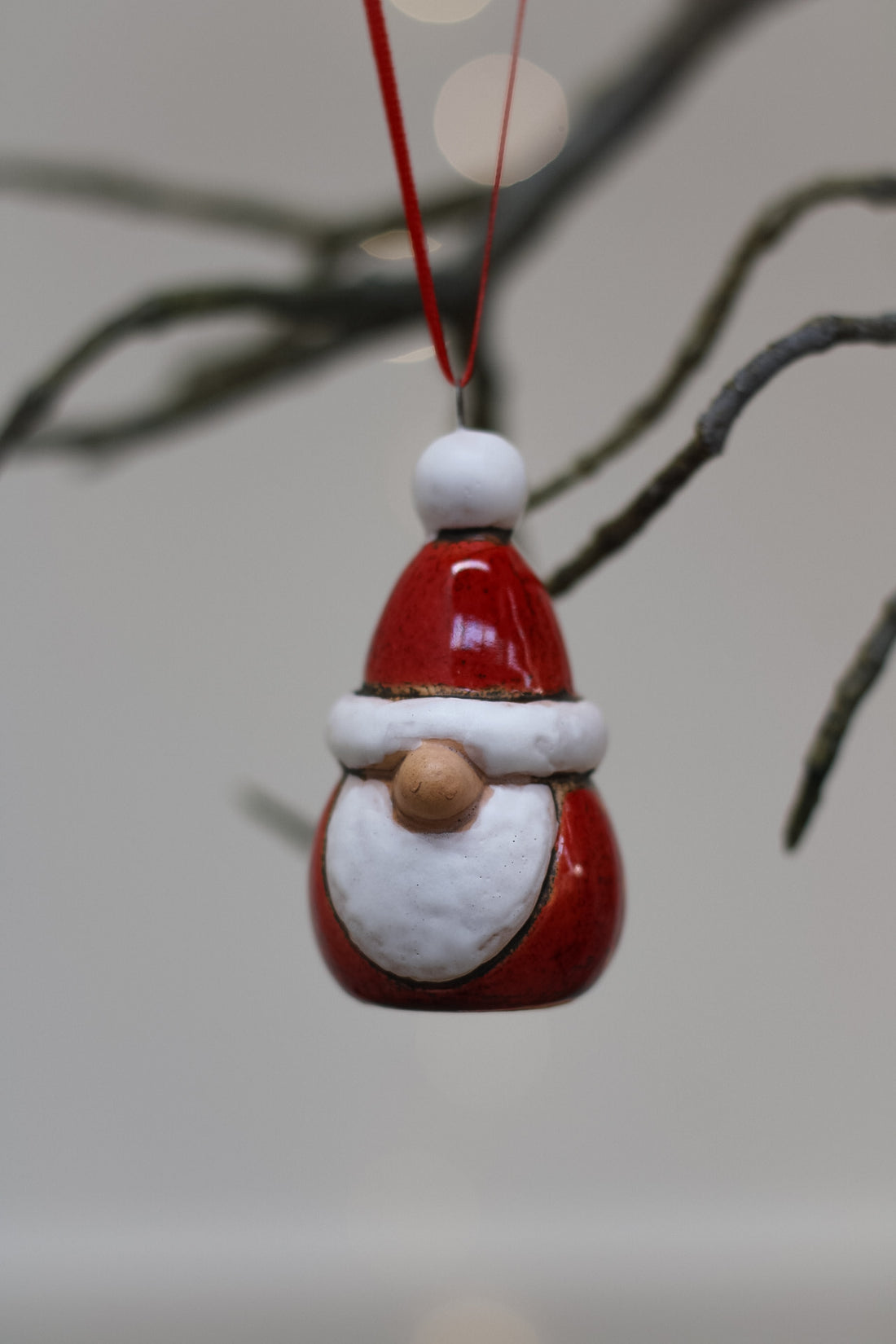 Ceramic Santa Tree Hanger