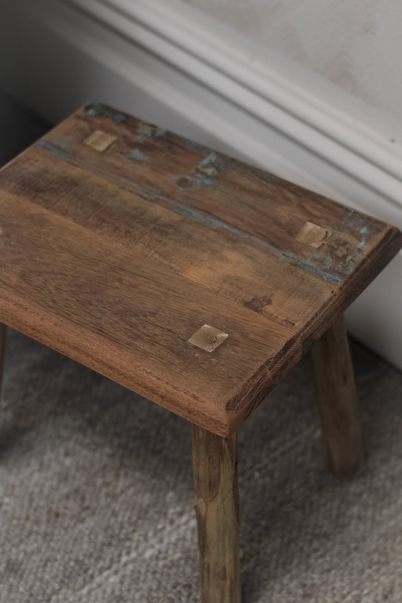 Reclaimed Wooden Stool