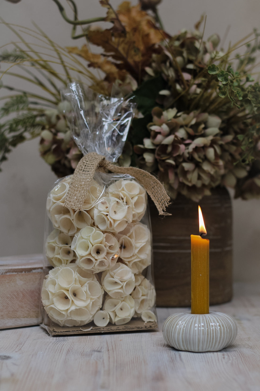 Dried Fleur Decorative Balls