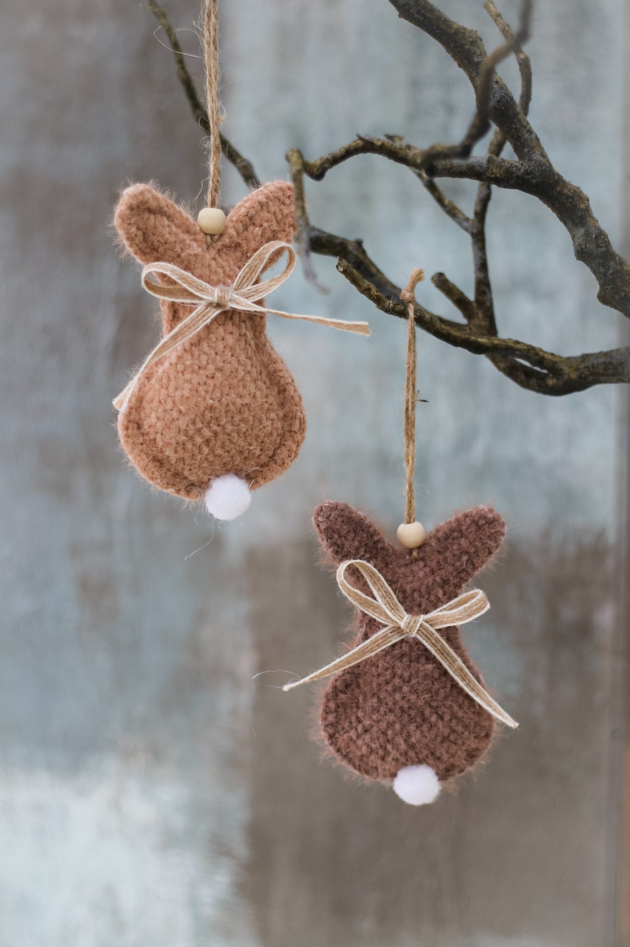 Fabric Bunny Hangers | Set of 2