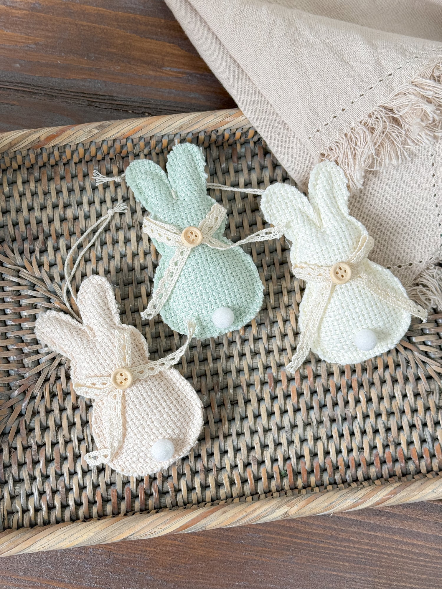 Pastel Bunny Hangers | Set of 3