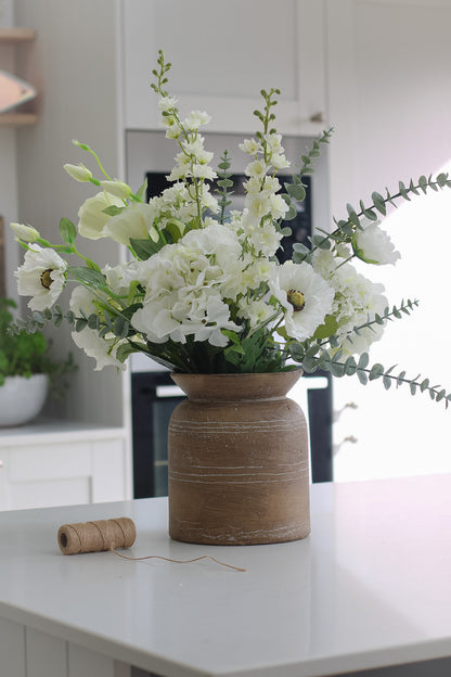 Faux Ivory Arrangement