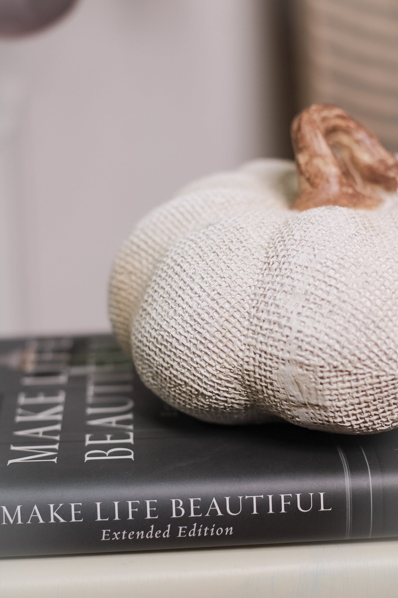 Rustic Squat Pumpkin