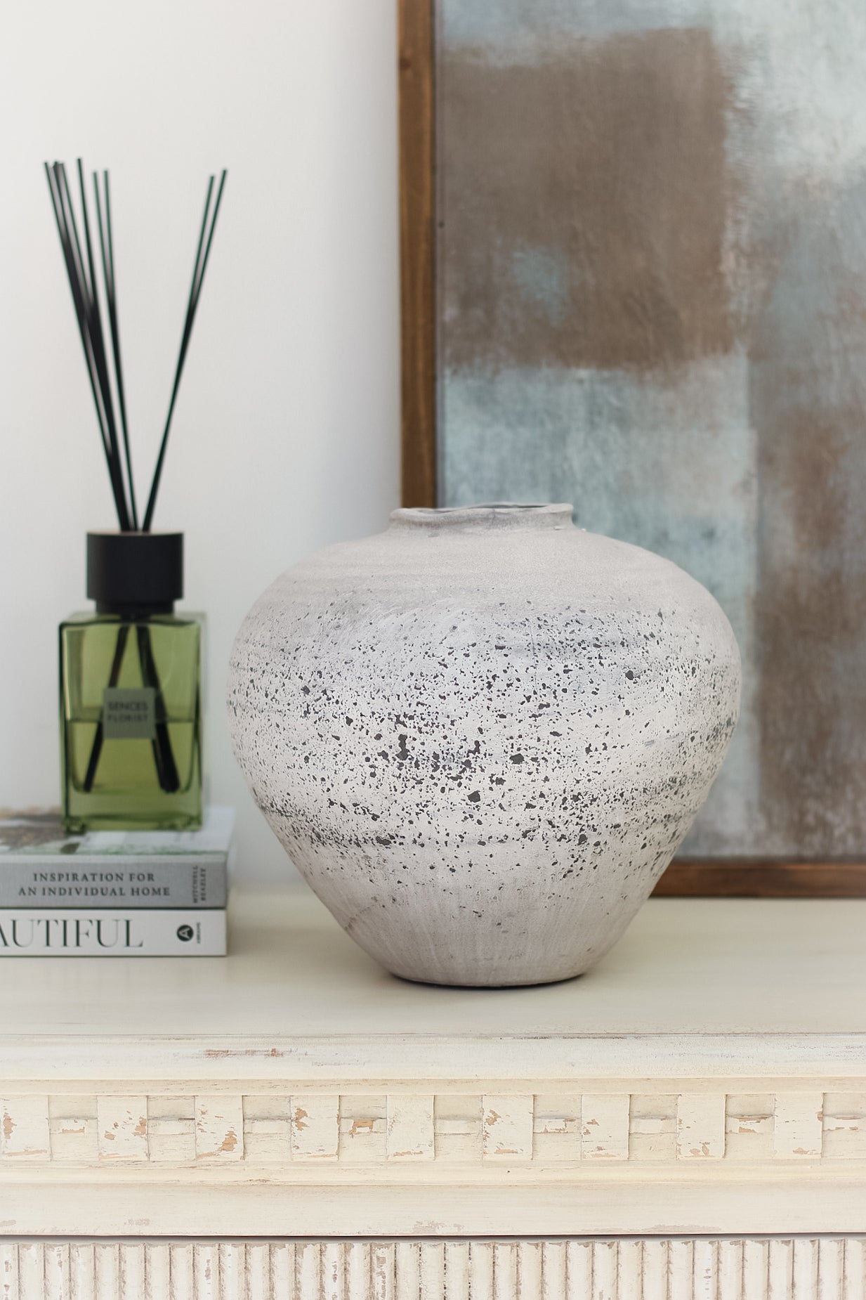 Eccleston Rustic Stone Vase 004