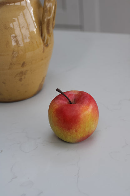 realistic faux apple