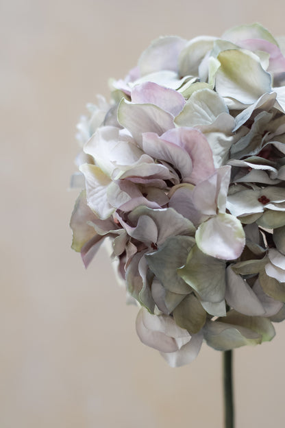 Faux Pale Lavender Hydrangea