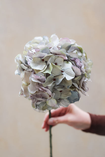 Faux Pale Lavender Hydrangea