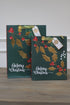 Festive Holly Merry Christmas Gift Bag