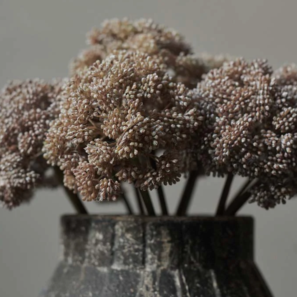 Faux Frosted Sedum Cloud Stem