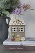 Grey Garden House Tea Light Holder