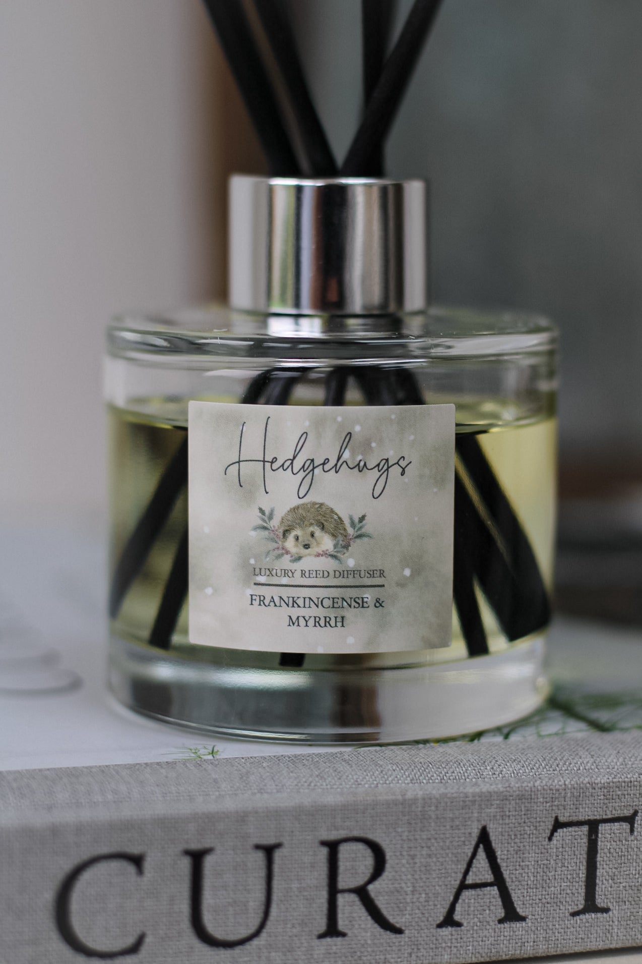 Hedgehugs Frankincense and Myrrh Reed Diffuser 001