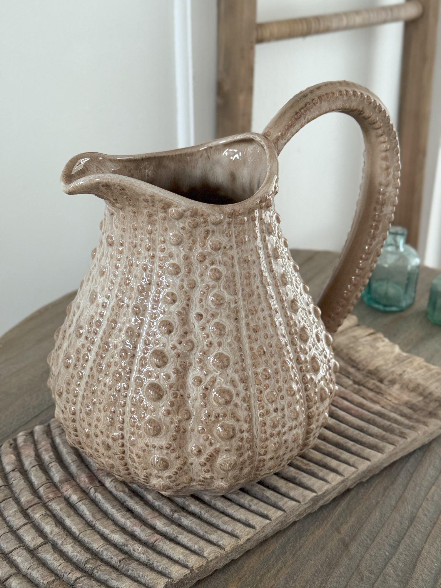 Malt Porcelain Urchin Jug