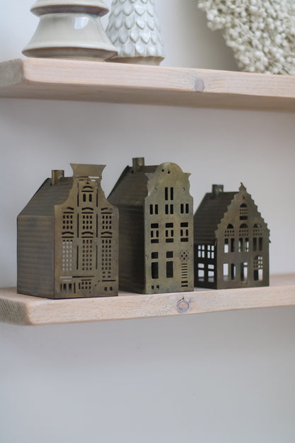 Mini Metal Town Houses