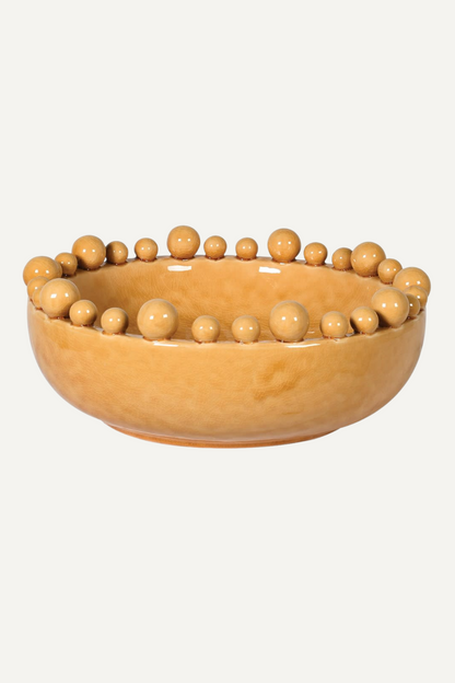 Mustard Bobble Bowl