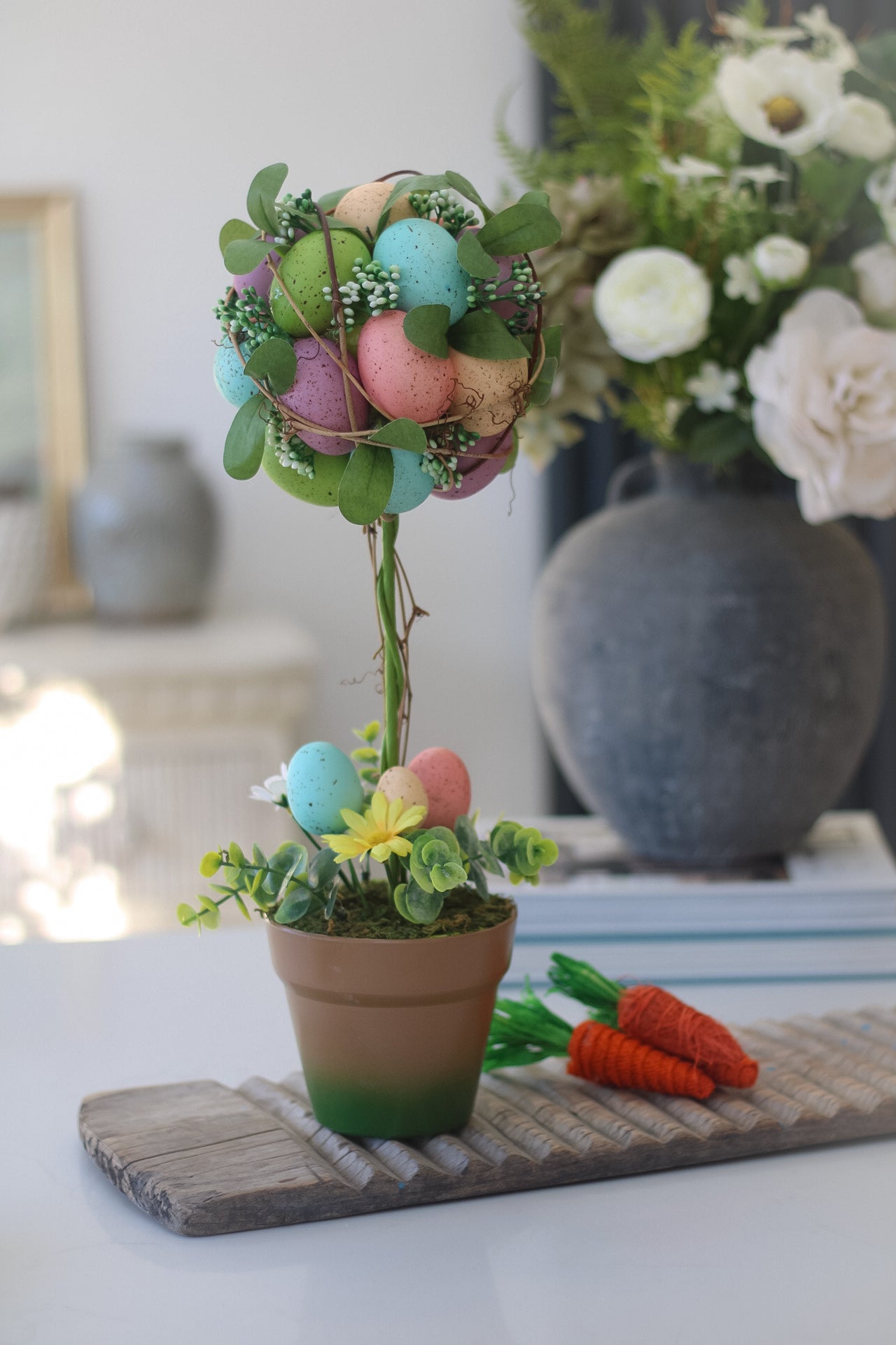 Pastel Easter Egg Tree