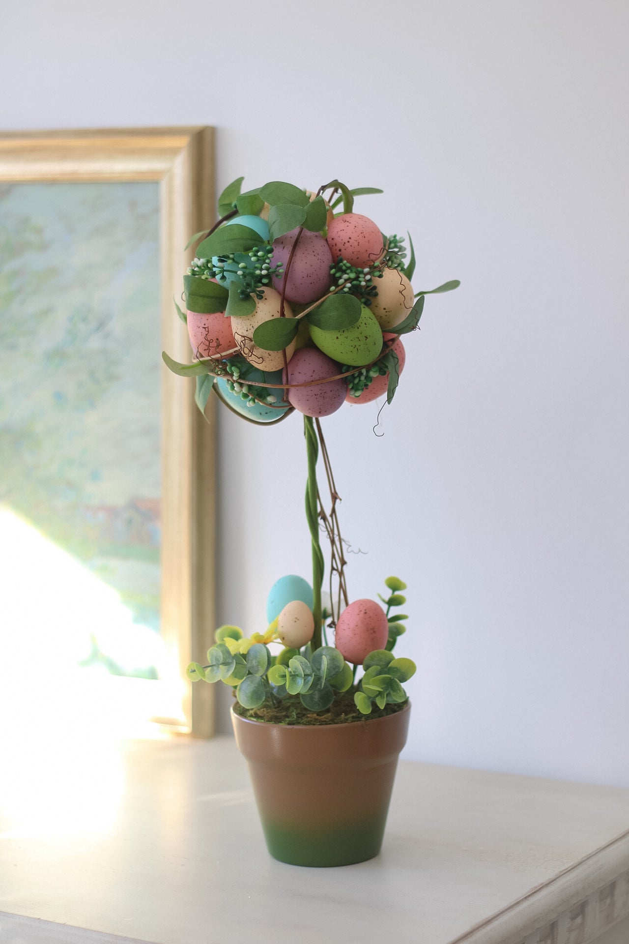 Pastel Easter Egg Tree