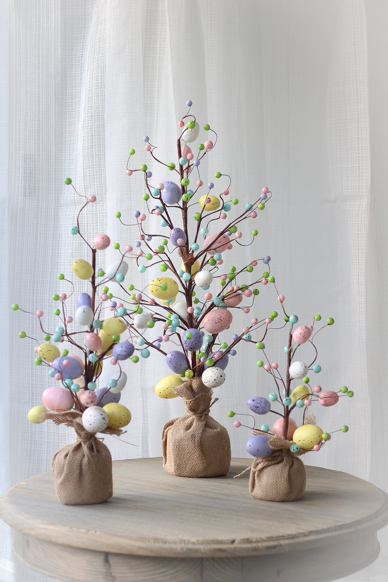 Pastel Easter Egg Tree