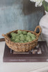 Round Seagrass Basket with Handles