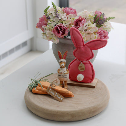 Rustic Chunky Round Wooden Display Board