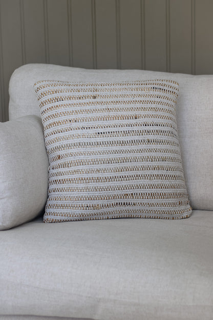 Rustic Striped Cushion