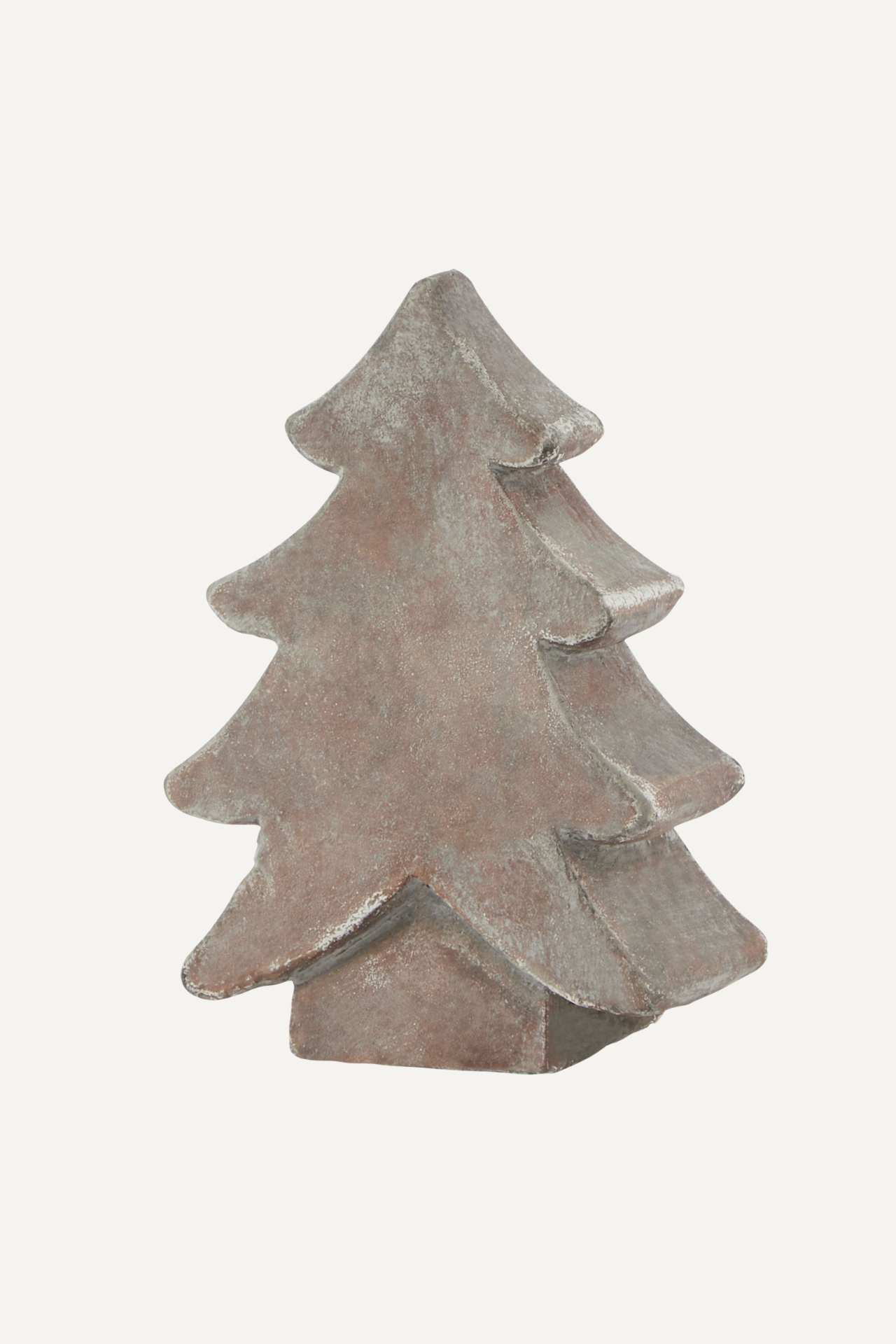 Rustic Warm Brown Christmas Tree