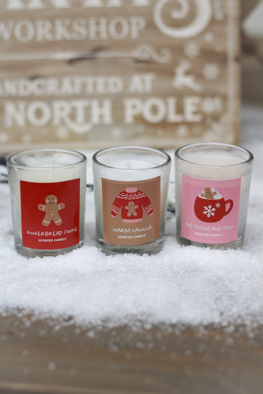 Scented Christmas Candles