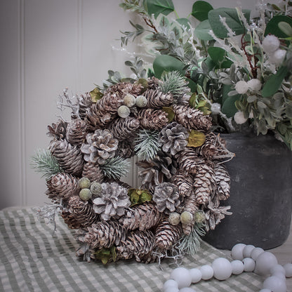 Small Pinecone Wreath