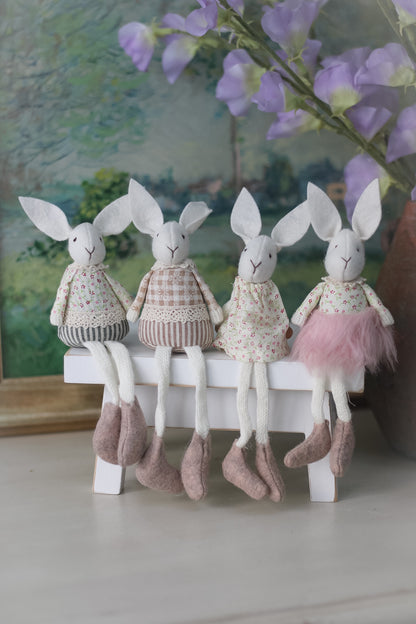 Spring Fabric Bunny