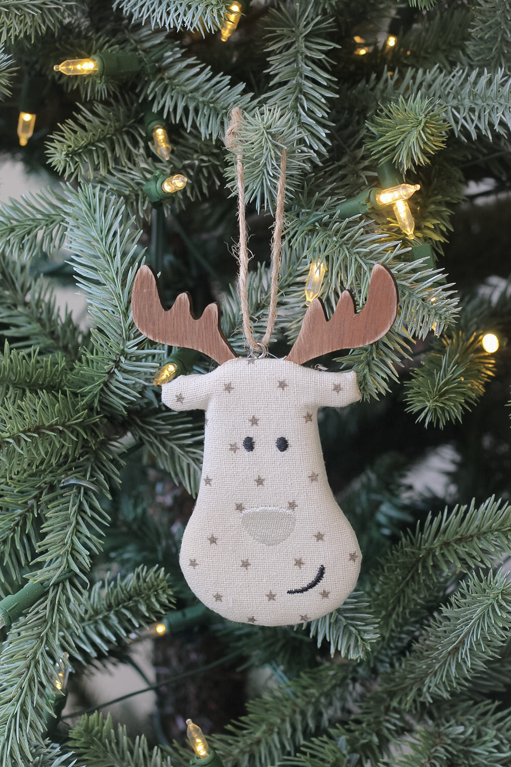 Star Reindeer Face Tree Hanger