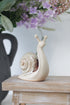 Stoneware Snail Ornament