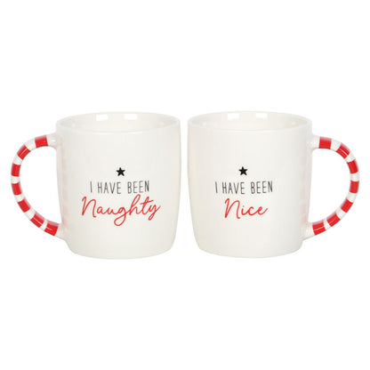 Naughty &amp; Nice Mug Set