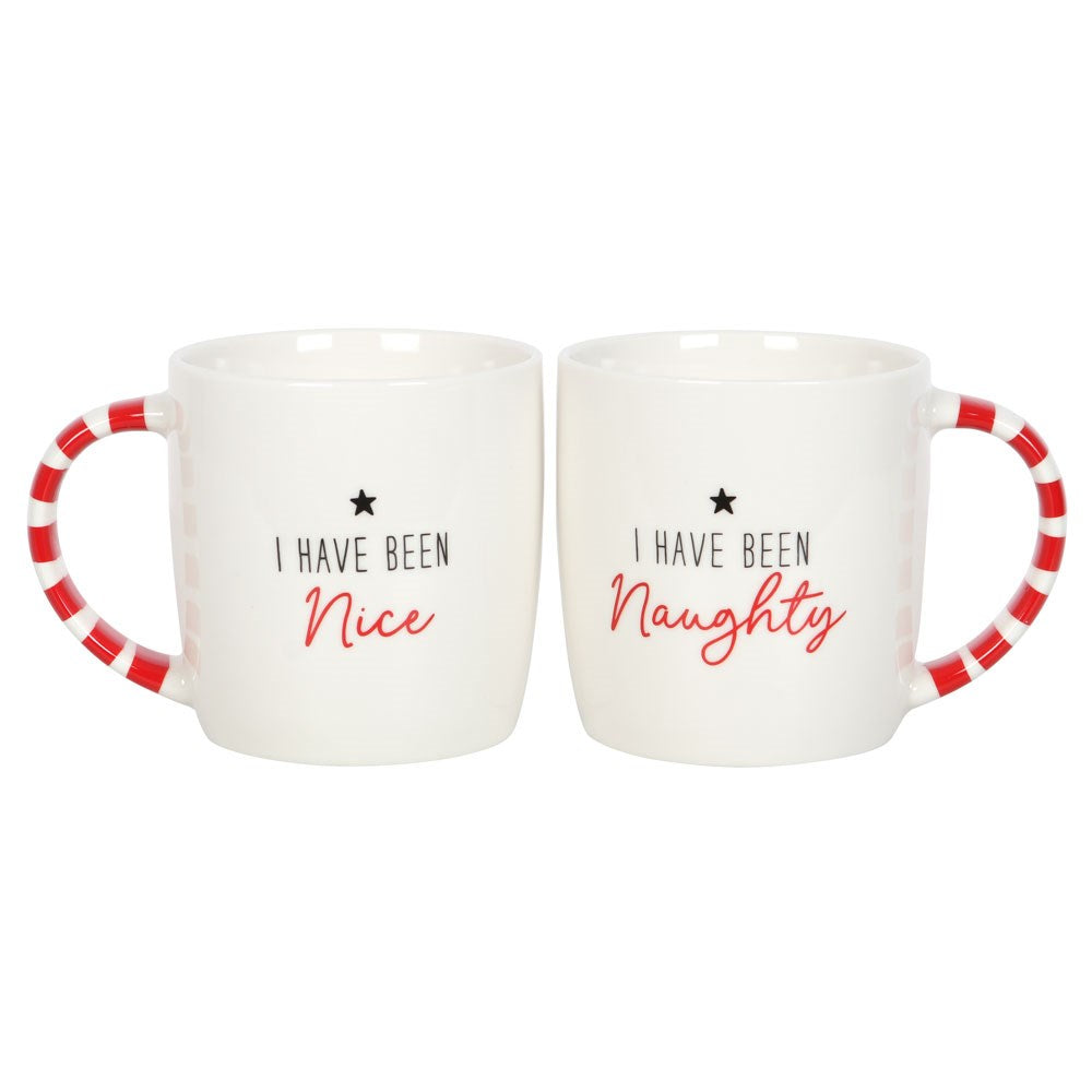 Naughty &amp; Nice Mug Set