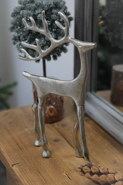 silver reindeer